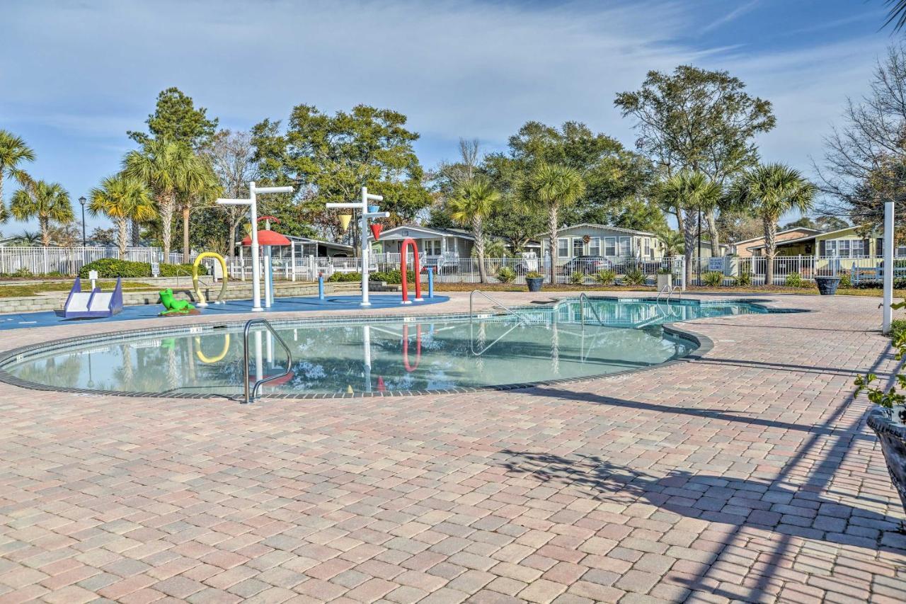 Surfside Beach Home With Pool Access Walk To Beach! Myrtle Beach Eksteriør billede